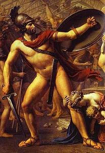 Art Print - The Intervention Of The Sabine Women. Detail