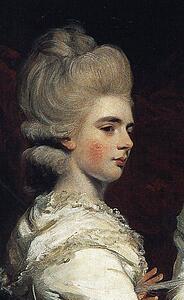 Art Print - The Ladies Waldegrave. Detail