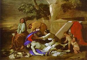The Lamentation Over Christ - Art Print Art Print - The Lamentation Over Christ