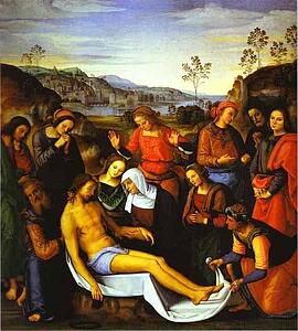 The Lamentation Over The Dead Christ - Art Print Art Print - The Lamentation Over The Dead Christ