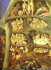 Art Print - The Last Judgement. Detail: The Damned