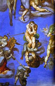 The Last Judgment. Detail - Art Print Art Print - The Last Judgment. Detail