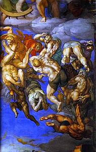 The Last Judgment. Detail - Art Print Art Print - The Last Judgment. Detail