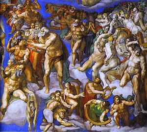 The Last Judgment. Detail - Art Print Art Print - The Last Judgment. Detail