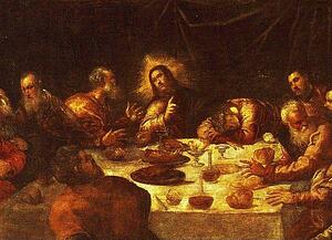 Art Print - The Last Supper. Detail