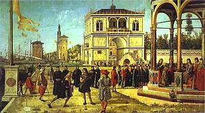 The Legend Of St. Ursula: Return Of The Ambassadors - Art Print Art Print - The Legend Of St. Ursula: Return Of The Ambassadors