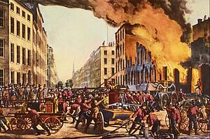Fireman Art Print - The Life Of A Fireman