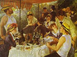 Art Print - The Luncheon Of The Boating Party