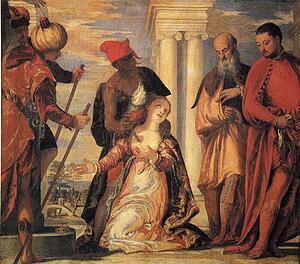 Art Print - The Martyrdom Of St. Justina
