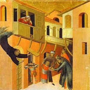 Art Print - The Miracle Of The Child Falling From The Balcony