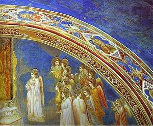 Art Print - The Mission Of Archangel Gabriel. Detail