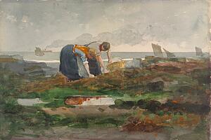 Art Print - The Mussel Gatherers