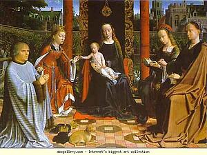 The Mystic Marriage Of St. Catherine - Art Print Art Print - The Mystic Marriage Of St. Catherine