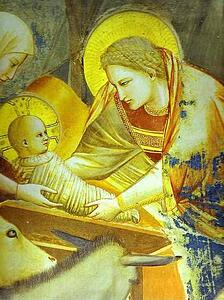 The Nativity And Adoration Of The Shepherds. Detail - Art Print Art Print - The Nativity And Adoration Of The Shepherds. Detail