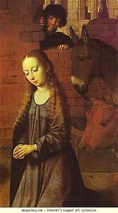 The Nativity. Detail - Art Print Art Print - The Nativity. Detail