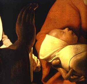 The Newborn. Detail - Art Print Art Print - The Newborn. Detail