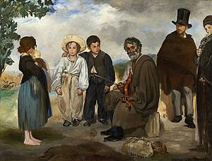 Musician Art Print - The Old Musician