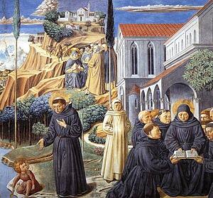 The Parable Of The Holy Trinity And The Visit To The Monks Of Mount Pisano - Art Print Art Print - The Parable Of The Holy Trinity And The Visit To The Monks Of Mount Pisano
