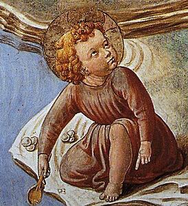 Art Print - The Parable Of The Holy Trinity And The Visit To The Monks Of Mount Pisano. Detail