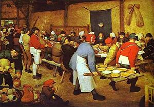 The Peasant Wedding - Art Print Art Print - The Peasant Wedding