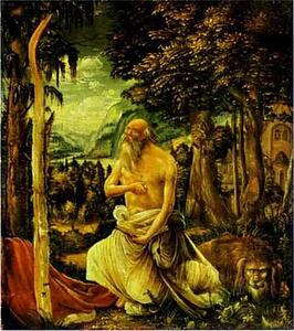 The Penitence Of St. Jerome - Art Print Art Print - The Penitence Of St. Jerome