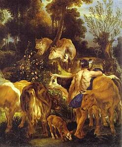 Art Print - The Rape Of Europa. Detail