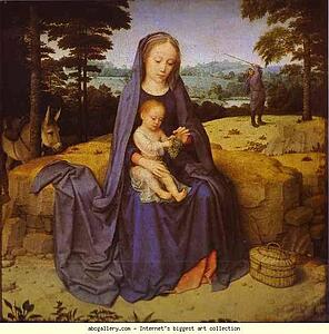 Art Print - The Rest On The Flight Into Egypt