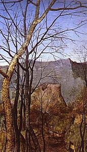 The Return Of The Herd (November). Detail - Art Print Art Print - The Return Of The Herd (November). Detail