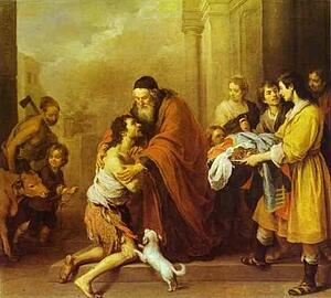 The Return Of The Prodigal Son - Art Print Art Print - The Return Of The Prodigal Son