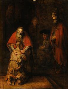 Of Art Print - The Return Of The Prodigal Son 