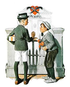 Gift Art Print - The Rivals