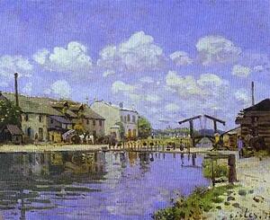 Art Print - The Saint-Martin Canal
