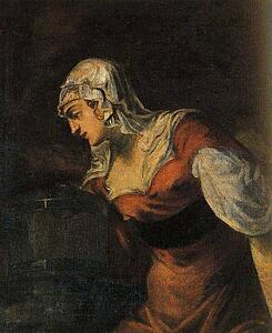 The Samaritan Woman At The Well - Art Print Art Print - The Samaritan Woman At The Well