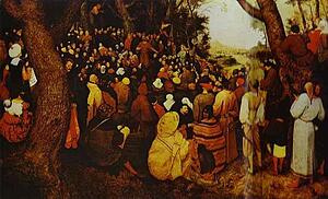 The Sermon Of St. John The Baptist - Art Print Art Print - The Sermon Of St. John The Baptist