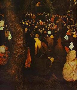 Art Print - The Sermon Of St. John The Baptist. Detail