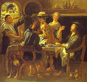 Art Print - The Supper At Emmaus