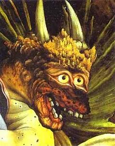 The Temptation Of St. Anthony. Detail - Art Print Art Print - The Temptation Of St. Anthony. Detail