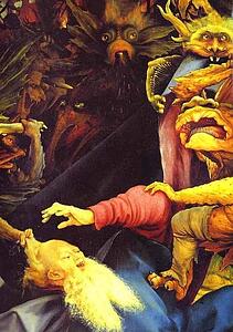 Art Print - The Temptation Of St. Anthony. Detail