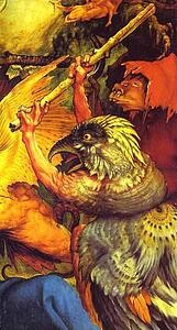 Art Print - The Temptation Of St. Anthony. Detail