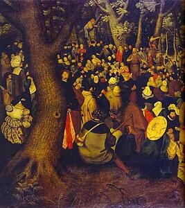 The Testimony Of John The Baptist. Detail - Art Print Art Print - The Testimony Of John The Baptist. Detail