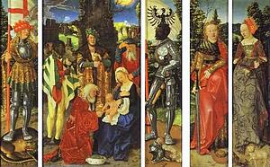 The Three Kings Altarpiece - Art Print Art Print - The Three Kings Altarpiece