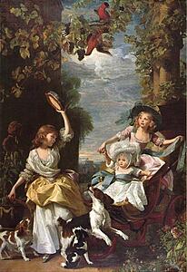 Art Print - The Three Youngest Daughters Of King George Iii