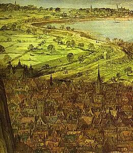 Art Print - The Tower Of Babel. Detail