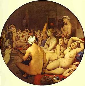 The Turkish Bath - Art Print Art Print - The Turkish Bath