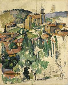 Paul Cézanne Art Print - The Village Of Gardanne