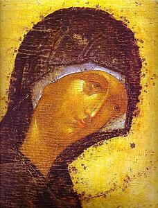 The Virgin. Detail - Art Print Art Print - The Virgin. Detail
