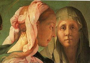 Art Print - The Visitation. Detail