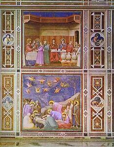 The Wedding Feast At Cana And The Deposition Of Christ - Art Print Art Print - The Wedding Feast At Cana And The Deposition Of Christ