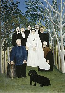 Party Art Print - The Wedding Party