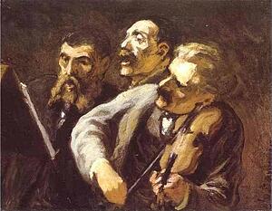 Art Print - Three Amateur Musicians